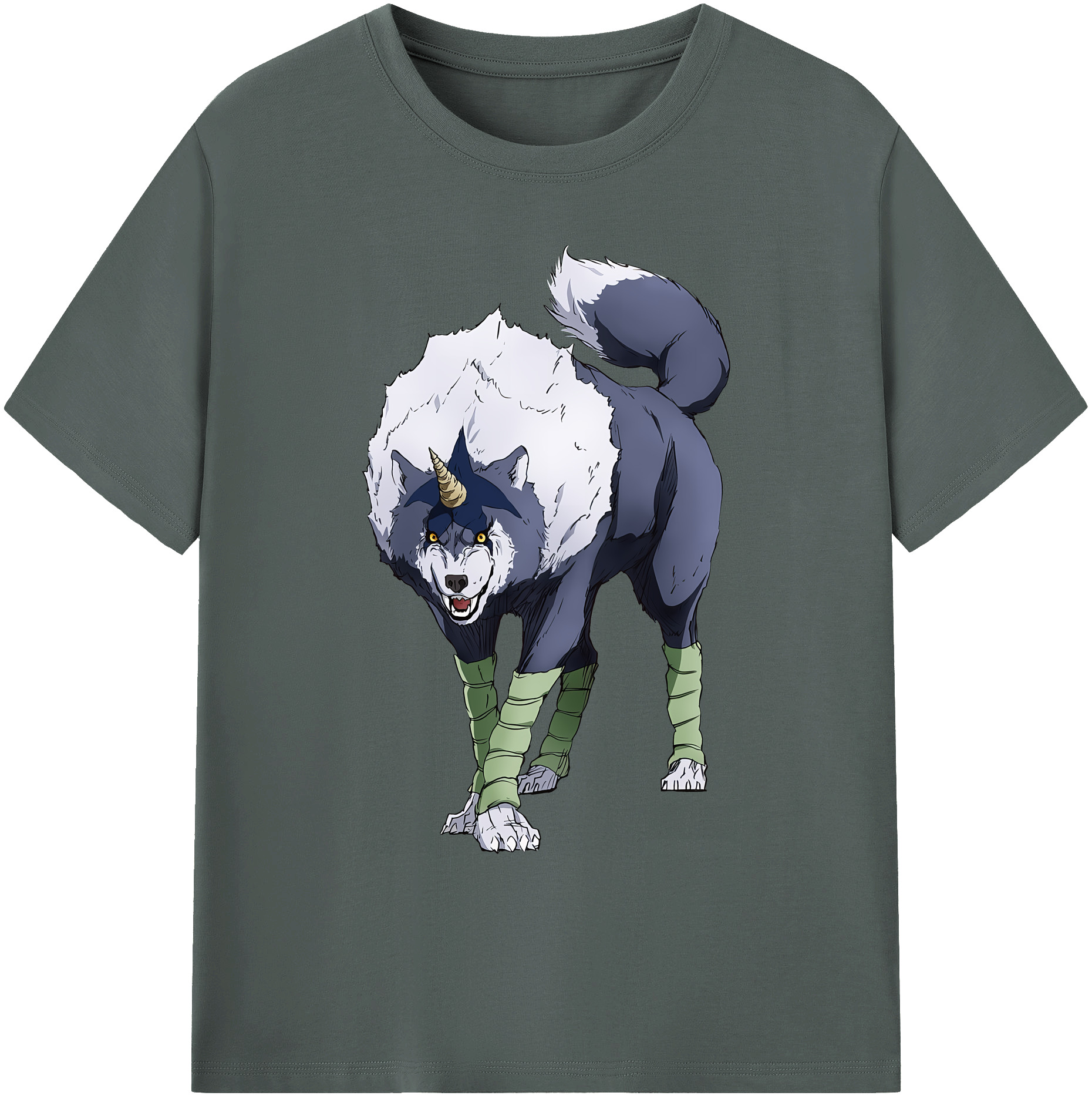 （画像用） 転スラ Regarding Reincarnated to Slime 綿100％ メンズ半袖Tシャツ｜肌触りやわらか＆通気性